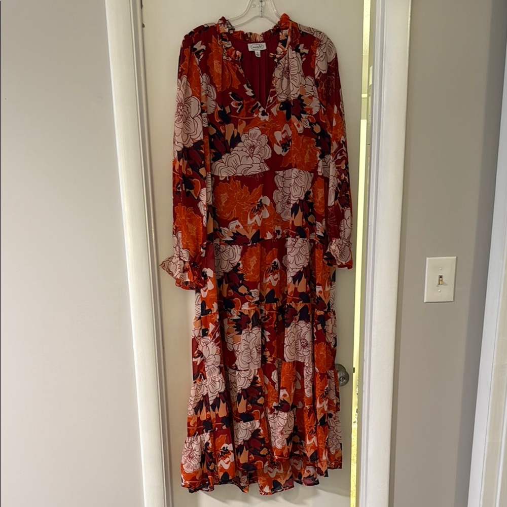 Mudpie Floral Long Sleeve Dress
